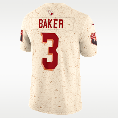 Jersey Nike Dri-FIT de la NFL Limited para hombre Budda Baker Arizona Cardinals Rivalries Collection