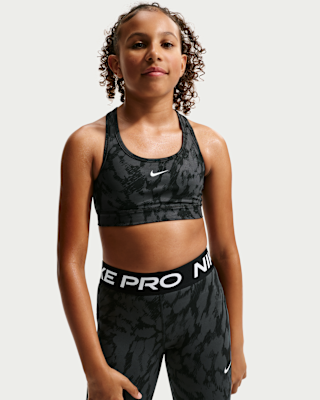 Детские Nike Pro Big Kids' (Girls') Dri-FIT Sports Bra