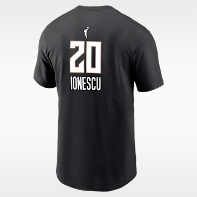 Playera Nike de la WNBA para hombre Sabrina Ionescu New York Liberty