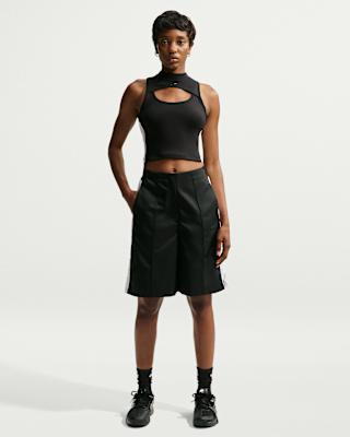 Naomi Osaka Women's Loose Mid-Rise Shorts