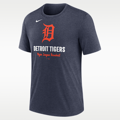 Playera Nike de la MLB para hombre Detroit Tigers Logo