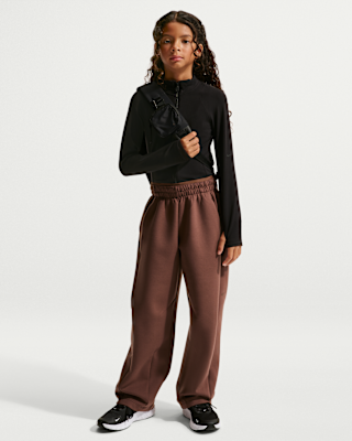 Детские  Nike Mavn Girls' Therma-FIT High-Waisted Knit Pants