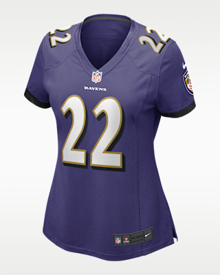 Женские джерси Derrick Henry Baltimore Ravens Nike NFL Game Football Jersey для футбола