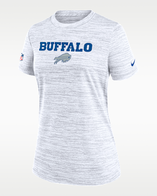 Женская футболка Buffalo Bills Rivalries Collection Sideline Velocity Nike Dri-FIT NFL