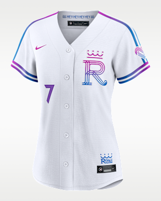 Женские джерси Bobby Witt Jr. Kansas City Royals Nike MLB Stadium Jersey