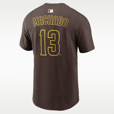 Manny Machado San Diego Padres Men's Nike MLB T-Shirt