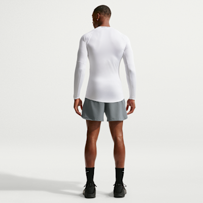 Nike Pro Dri-FIT Sıkı Kesimli Uzun Kollu Erkek Fitness Üstü görsel 5