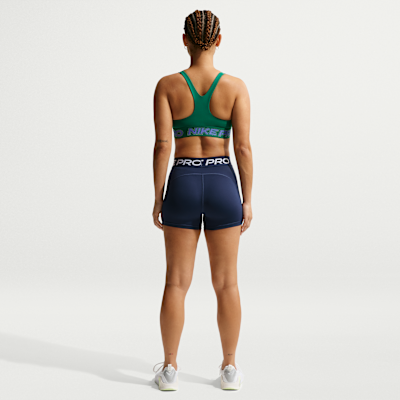 Nike Pro Normal Belli 8 cm Kadın Bisiklet Şortu görsel 5