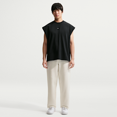 Брюки баскетбольные мужские Nike Standard Issue Therma-FIT Brushed Open Hem