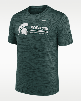Мужская футболка Michigan State Sideline Velocity Nike Dri-FIT College