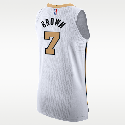 Jaylen Brown Boston Celtics City Edition Men's Nike Dri-FIT ADV NBA Authentic Jersey