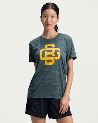 Женская футболка Green Bay Packers Rivalries Collection Sideline Velocity Nike Dri-FIT NFL