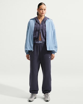Женские Nike Studio Fleece Medium Weight High-Rise Oversized Cuffed Pants