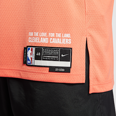 Donovan Mitchell Cleveland Cavaliers City Edition Men's Nike NBA Swingman Jersey