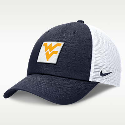 West Virginia Mountaineers Primetime Club Men's Nike College Trucker Adjustable Hat