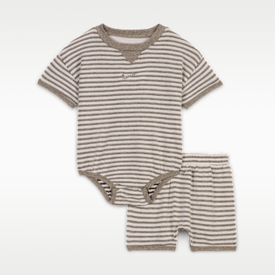Nike ReadySet Baby Bodysuit and Shorts Set