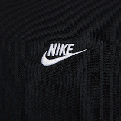 Nike Club Tam Boy Fermuarlı Fransız Havlu Kumaşı Erkek Kapüşonlu Üstü görsel 5