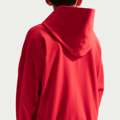 Nike Pro Big Kids' (Boys') Dri-FIT Fleece Pullover Hoodie