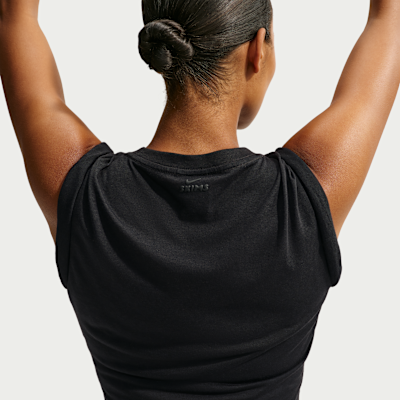 Топ женский Nike Skims Performance Cotton Blend Cropped Twist Tank Top