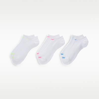 Nike Everyday Plus Cushion Training No-Show Socks (3 Pairs)