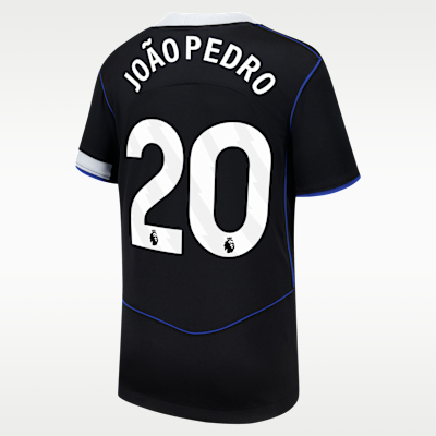 João Pedro Chelsea 2025/26 Stadium Third Big Kids' Nike Dri-FIT Soccer Jersey
