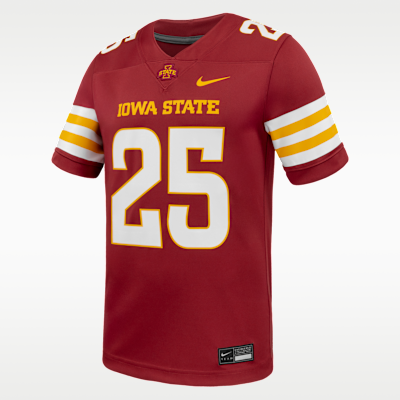 Jersey de fútbol americano universitario Nike Replica para hombre Iowa State