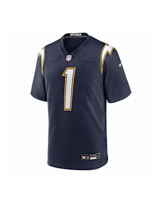 Мужские джерси Quentin Johnston Los Angeles Chargers Nike NFL Game Jersey