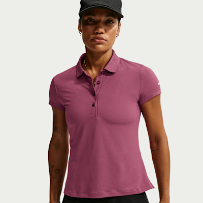 Nike Golf Club Dri-FIT UV Kısa Kollu Kadın Golf Polo Üstü