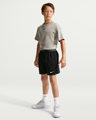 Детские шорты Nike Pro Big Kids' (Boys') Dri-FIT Training Shorts для тренировок