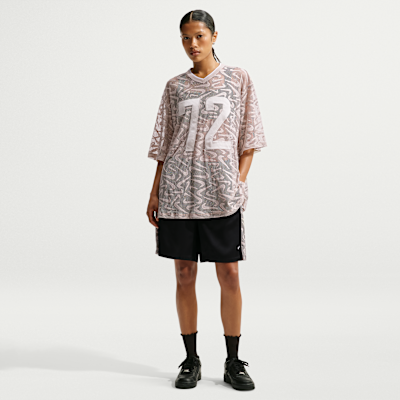 Женские шорты Nike Sportswear Chill Lace Women's Loose Mid-Rise Shorts (Plus Size)