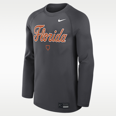 Florida Dugout Game Time Men's Nike Dri-FIT College Long-Sleeve T-Shirt