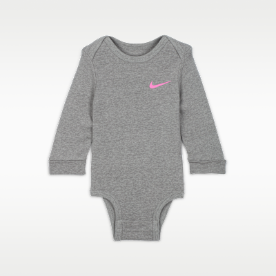 Nike Baby Essentials rompertjes met lange mouwen voor baby's (3 stuks)
