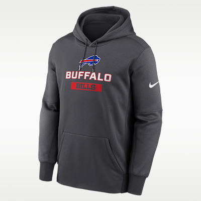 Buffalo Bills Toss Sweep Men’s Nike Therma NFL Pullover Hoodie