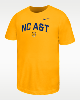 Детская футболка Nike College (North Carolina A&T University) Big Kids' Short-Sleeve