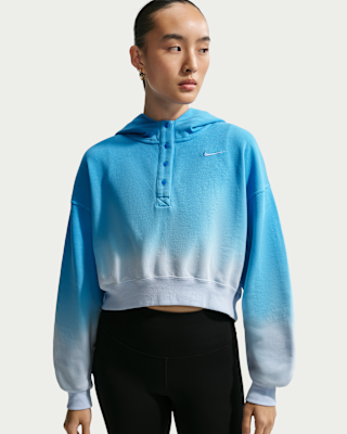 Женское худи Nike Sportswear Phoenix Fleece Oversized Henley Hoodie
