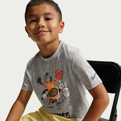 Nike Little Kids' "I Am Sport" Boxy Graphic T-Shirt