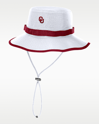 Мужские  Oklahoma Sideline Apex Boonie Jordan Brand Dri-FIT College Bucket Hat