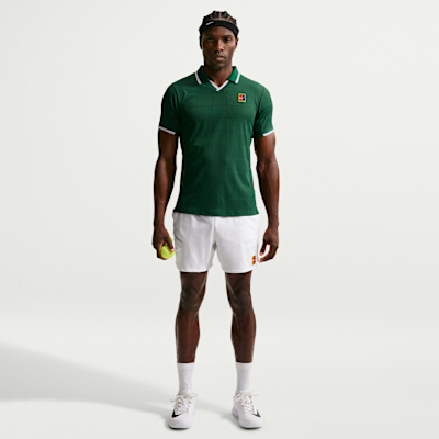 NikeCourt Slam Dri-FIT ADV Erkek Tenis Polo Üstü görsel 4