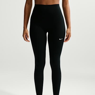Nike One Yüksek Belli Ayak Bantlı Tam Boy Kadın Taytı görsel 2
