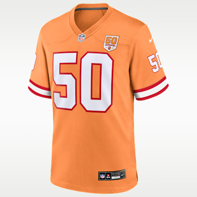 Vita Vea Tampa Bay Buccaneers 50th Anniversary Men's Nike NFL Game Jersey