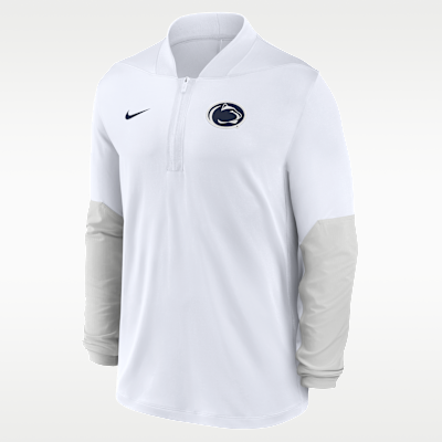 Chamarra universitaria Nike Dri-FIT de medio cierre para hombre Penn State