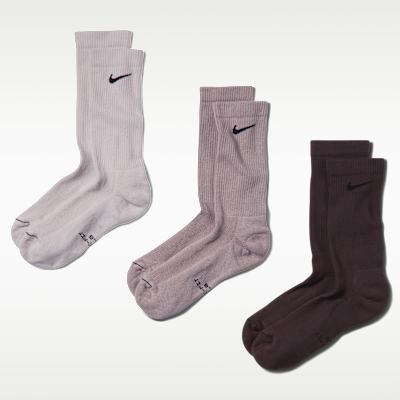 Nike Everyday Elevated Crew Çoraplar (3 Çift)
