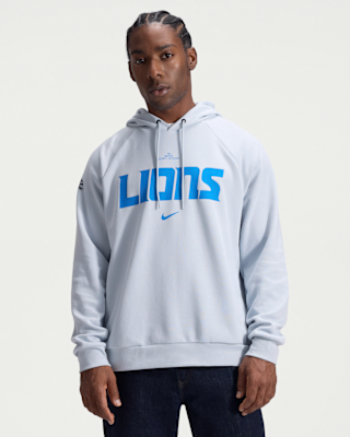Мужское худи Detroit Lions Rivalries Collection Primary Nike Dri-FIT NFL Pullover Hoodie