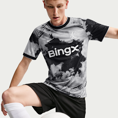 Nike Chelsea FC Nike Dri-FIT Maç Öncesi Erkek Futbol Üstü görsel 3