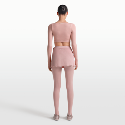 NikeSKIMS Matte Women's Long-Sleeve Wrap Top