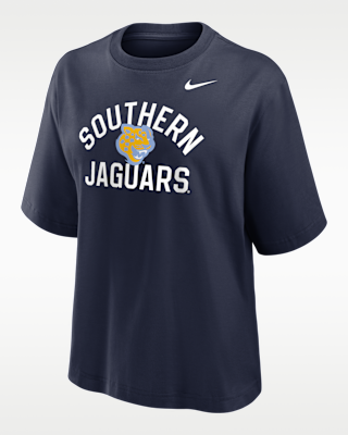 Женская футболка Nike College (Siouthern University and A&M) Boxy
