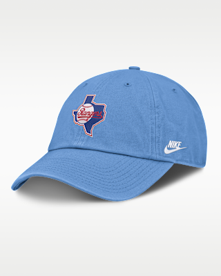 Мужские  Texas Rangers 1986 Cooperstown Club Nike MLB Unstructured Adjustable Hat