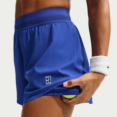 NikeCourt Ace Advantage Dri-FIT Kadın Tenis Şortu görsel 6