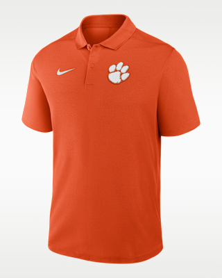 Мужские  Clemson Primetime Victory Primary Logo Nike Dri-FIT College Polo
