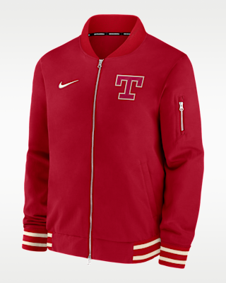 Мужская куртка Texas Rangers Authentic Collection City Connect Nike MLB Full-Zip Bomber